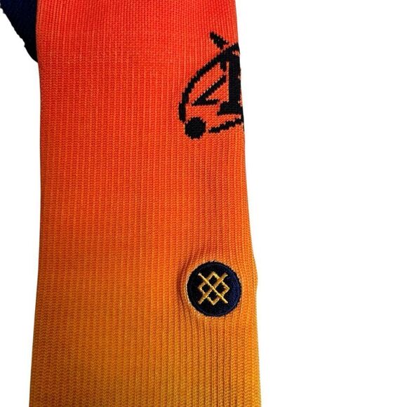 Stance MLB City Connect HOUSTON ASTROS OTC Baseball Socks Large 9-13 L NWT - Picture 7 of 7